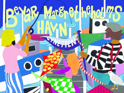 Plakat til Margretheholms Havn