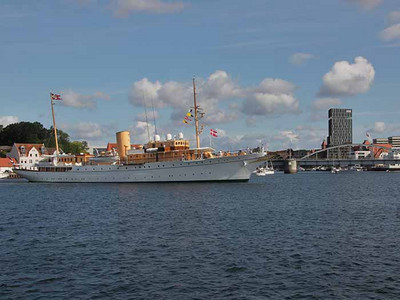 Kongeskibet besøger Sønderborg Havn