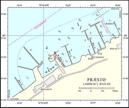 Præstø Havn, havneplan