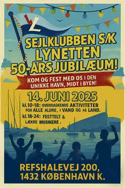 50 års jubilæum på Lynetten 50 års jubilæum på Lynetten