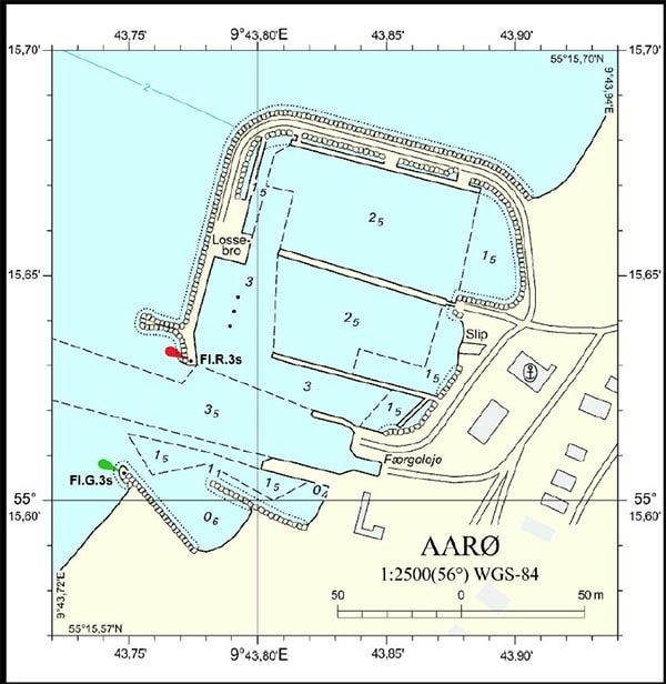 Aarø Havn, havneplan