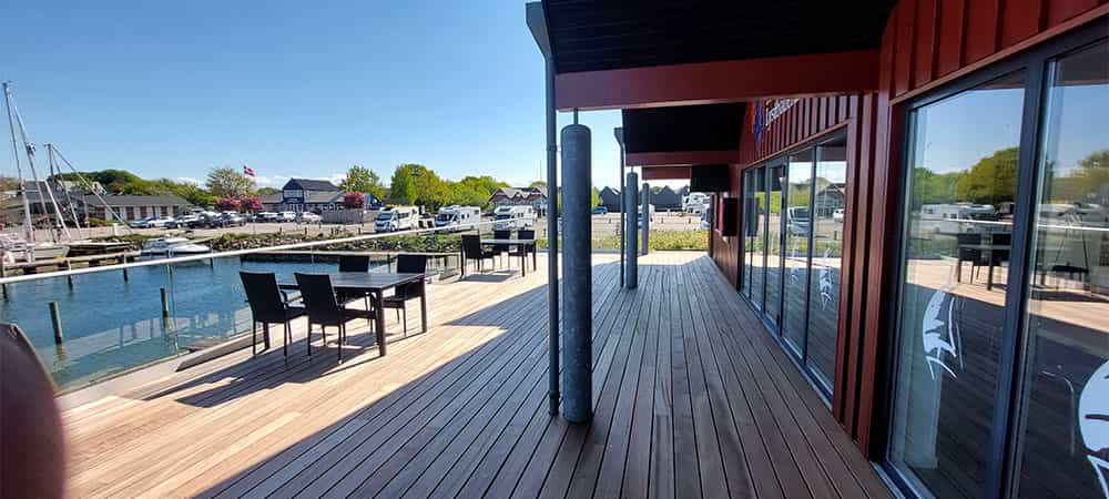 Sejlerstuen Perlen på Aarøsund marina