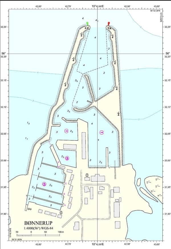 Bønnerup Havn, havneplan