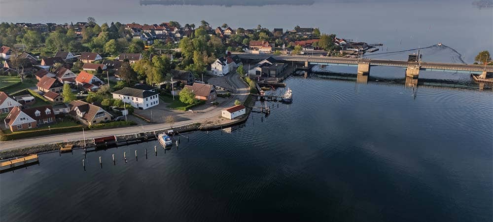 Egernsund broen ved havnen