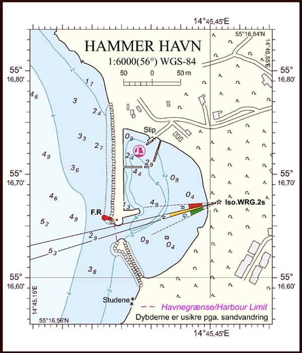 Hammer Havn, havneplan