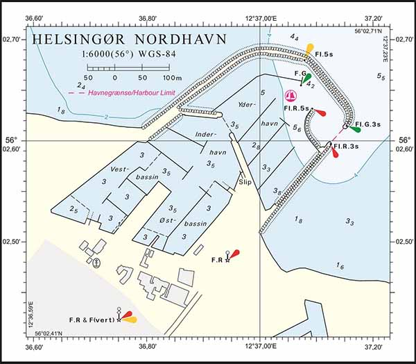 Helsingør Nordhavn, havneplan