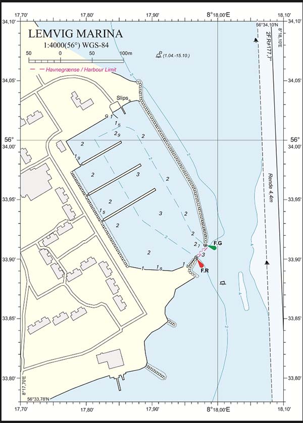 Lemvig Marina, havneplan