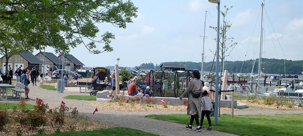 Legeplads på Midddelfart Marina