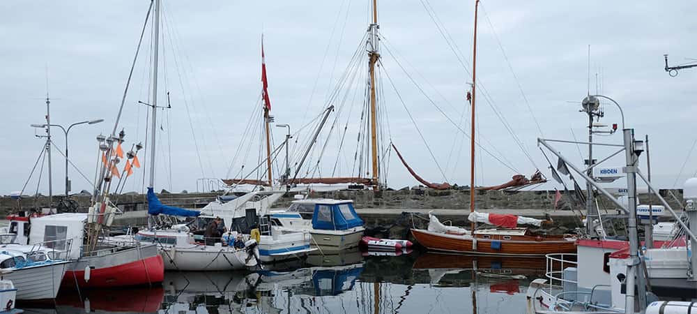 Fritidsfartøjer på Snogebæk Havn
