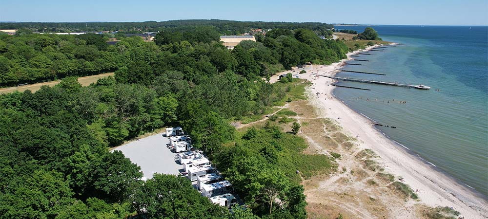 Blå Flag strand og autocamperplads ved Sønderborg Lystbådehavn Blå Flag strand og autocamperplads ved Sønderborg Lystbådehavn
