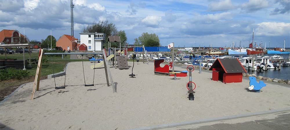 Legeplads på Spodsbjerg Havn