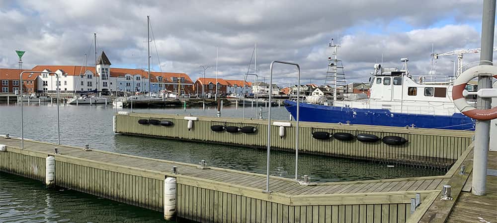 Strandbt Lystbådehavn - plads til store skibe