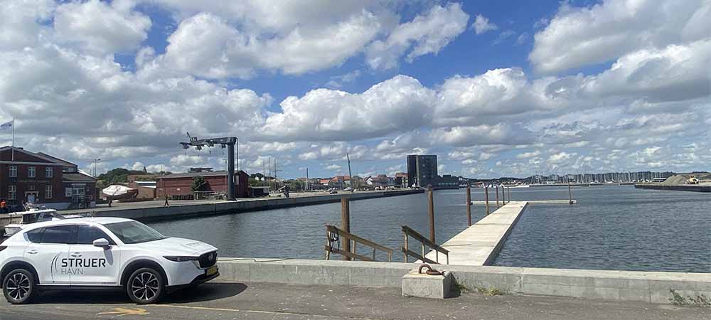 Flydebro i Struer Havn Flydebro i Struer Havn