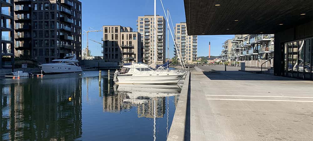 Vejle Lystbådehavn med beboelse